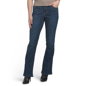 DEMOCRACY Blue Ab Tech High Rise Bootcut Jeans